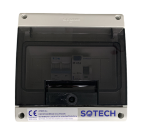 Coffret electrique pompe à chaleur inverter