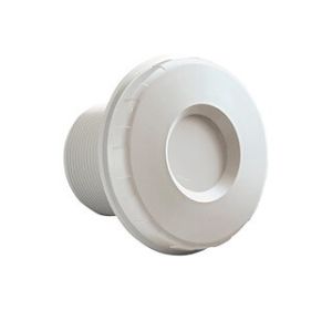 prise balai piscine blanc