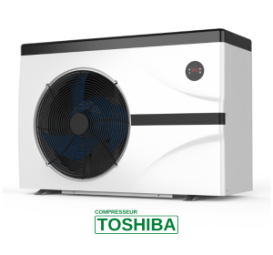 Pompe à chaleur piscine Full Inverter 9 kW Ekotech 50