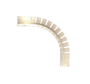 Angle horizontal R 15 en Aluminium préformé