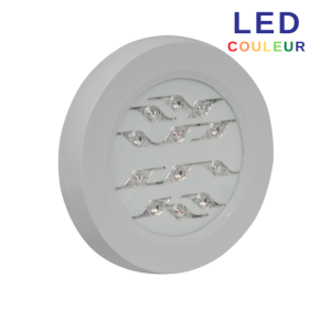 Projecteur gris piscine LED - couleurs