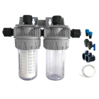 double chambre d'analyse pour piscine